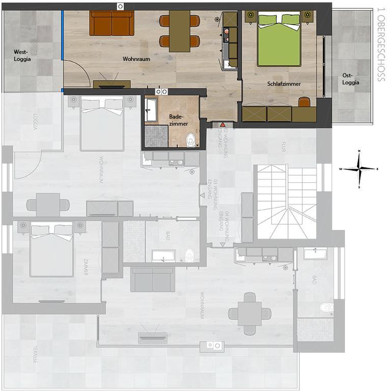 Alpenchalet Apartments Парчинес Екстер'єр фото